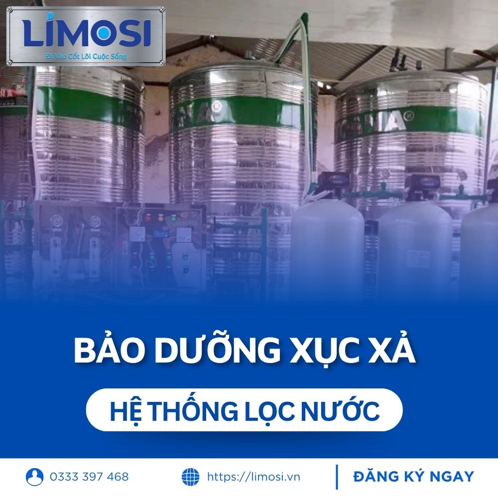 Bảo Dưỡng Xục Xả Hệ Thống Lọc Nước