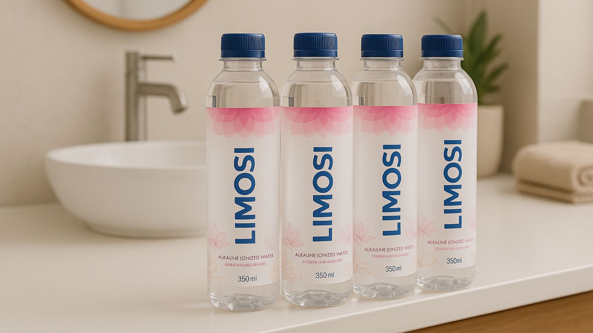 1. Công nghệ sản xuất nước ion kiềm Limosi 350ml