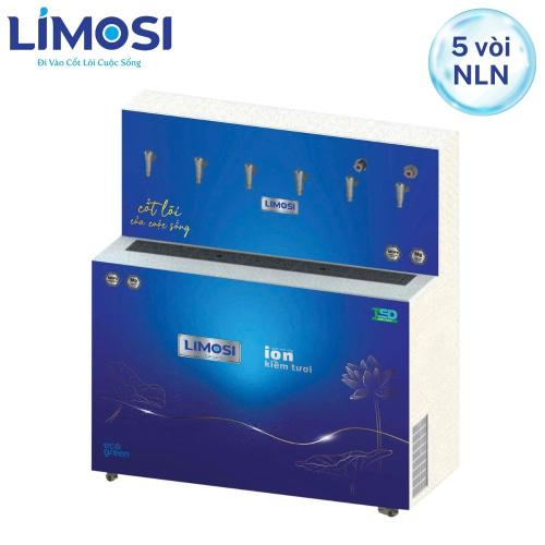 Máy Lọc Nước Ion Kiềm Limosi 50L - 5 Vòi Nóng Lạnh Nguội