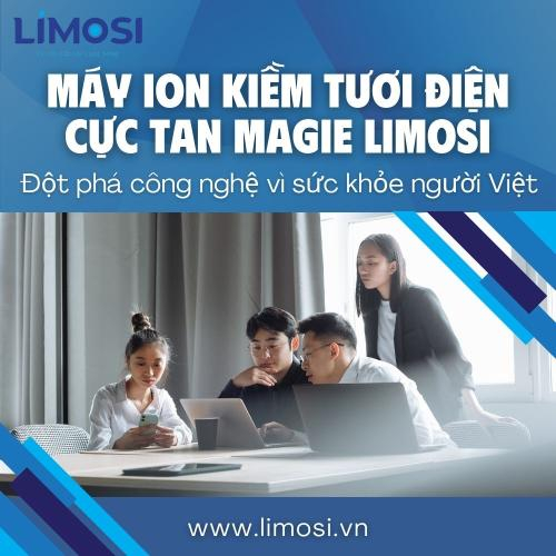 Máy Ion Kiềm Tươi Điện Cực Tan Magie Limosi: Đột Phá Công Nghệ Vì Sức Khỏe Người Việt