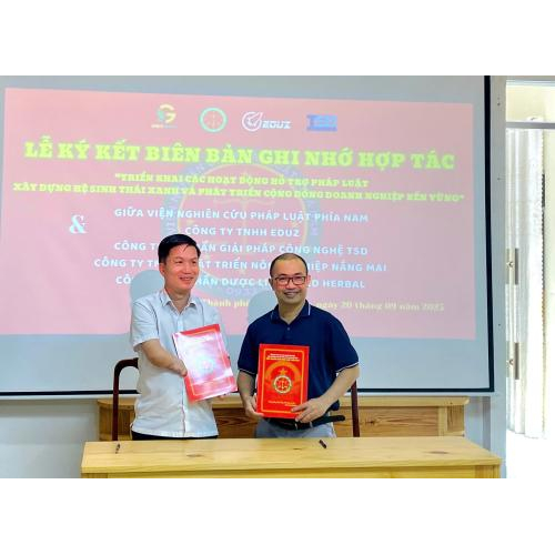LIMOSI Đồng Hành Cùng HST Liên Minh Ký Kết Hợp Tác Với Viện S.L.R.I: Kiến Tạo Tương Lai Phát Triển Bền Vững