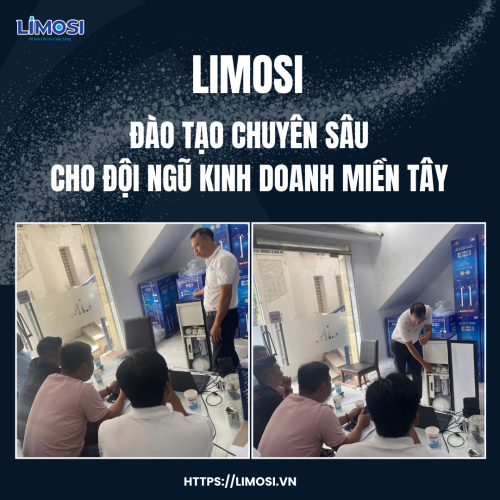 LIMOSI Đào Tạo Chuyên Sâu Cho Đội Ngũ Kinh Doanh Miền Tây – Nâng Tầm Giá Trị Nước Ion Kiềm Vì Sức Khỏe Cộng Đồng
