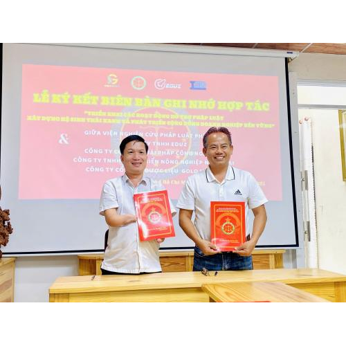 LIMOSI Đồng Hành Cùng HST Liên Minh Ký Kết Hợp Tác Với Viện S.L.R.I: Kiến Tạo Tương Lai Phát Triển Bền Vững