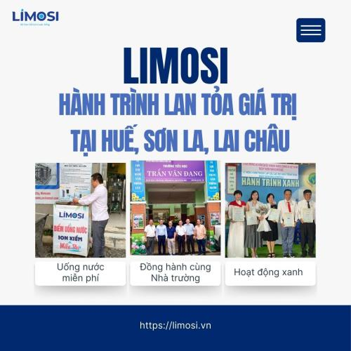 Hành Trình LIMOSI Lan Tỏa Giá Trị Tại Huế, Sơn La, Lai Châu