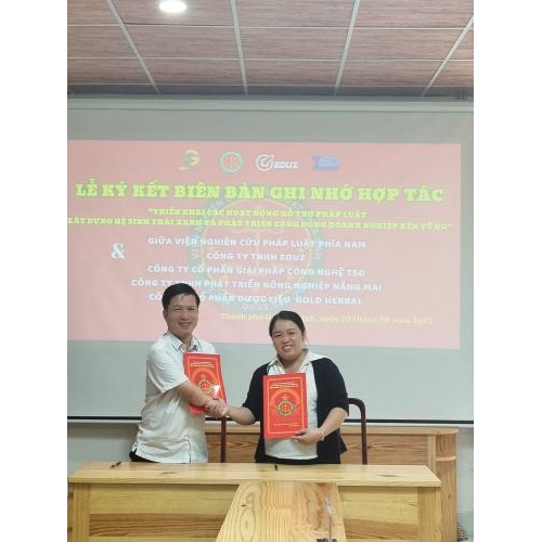 LIMOSI Đồng Hành Cùng HST Liên Minh Ký Kết Hợp Tác Với Viện S.L.R.I: Kiến Tạo Tương Lai Phát Triển Bền Vững